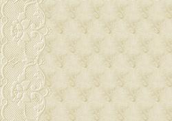 Cream Floral and Lace Background