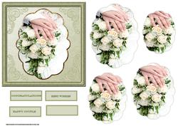 Bridle Couple Card with Pyramid Layers