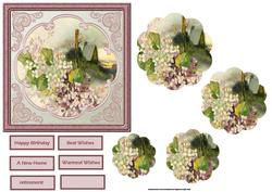 House in the Wood Card with Petal Stackers