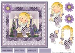 Enjoying the Quiet Moment 7x7 Card
