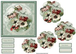 Anemone Card with Petal Stacker