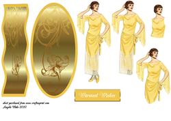 Lemon Lounge Robe 1923