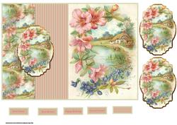 House by the Lake Fold Back Card