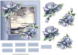 Winter Storm in the Woods Card