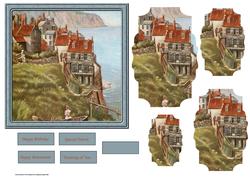 Robin Hood Bay Card with Stackers