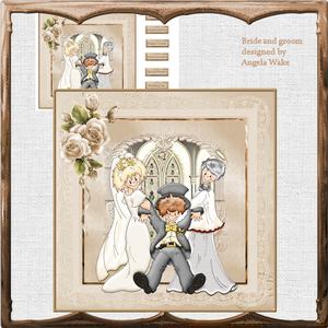 Bride and Groom Wedding Mini Kit