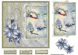 Small Stream Vintage Christmas