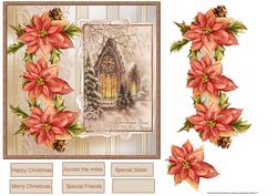 Church Stained Glass Window Card