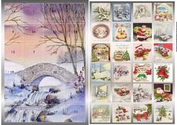 Winter Wonderfall Advent Calendar Card