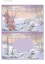 Winter Waterfall Insert