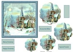 Vintage Church Card with Petal Stacker