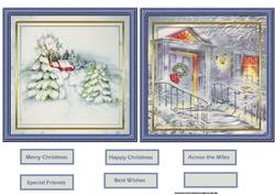 Vintage Christmas Toppers