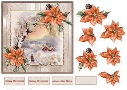 Journey Home for Christmas Card and Decoupage