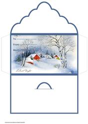 Winter Scene Money Wallet
