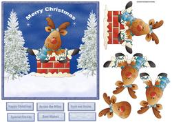 Rudolf the Red Nosed Reindeer Card