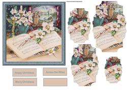 Christmas Story Card and Shaped Layers
