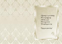 A Greeting on Your Birthday