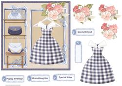 Love Handbags and Fashion Card with Decoupage