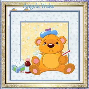 Unwell Teddy Bear Mini Kit