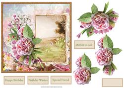 Spring is Here Card with Decoupage