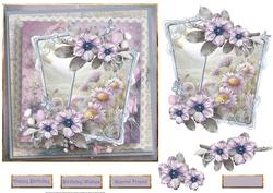 Daisies by the Wayside Card with Twin Frame