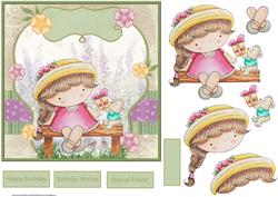 From a Bearyspecial Friend Card with Decoupage