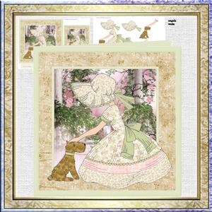 Special Friends 7x7 Card and Decoupage