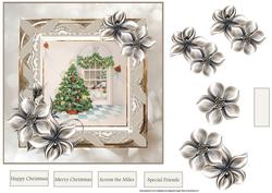 The Christmas Tree 7x7 Card and Decoupage