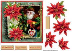 Santa Has Been Shopping 7x7 Card