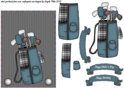 Golf Bag and Banners