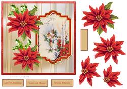Going to Church 7x7 Card with Decoupage