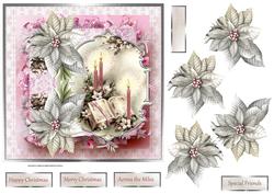 The Christmas Story 7x7 Card with Decoupage
