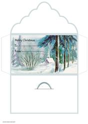 Church in the Snow Money Wallet