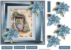 The Welcome Door Card with Decoupage