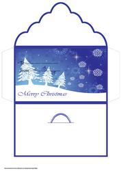 Snowcovered Trees Money Wallet