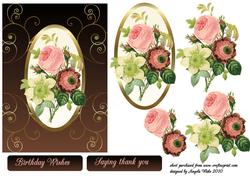 Floral Plate