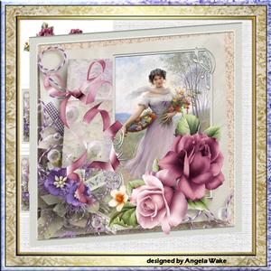 Basket of Cut Flowers Mini Kit