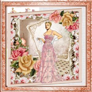 Lady with Style 7.5 Mini Kit and Decoupage