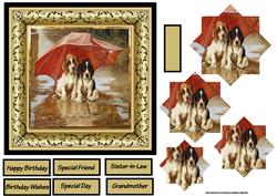 Wait Till the Clouds Roll by 6x6 Card with Pyramage