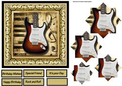 Music to You Ears 6x6 Card with Pyramid