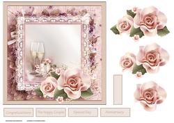 Wedding and Anniversary Celebrations 7x7 Card