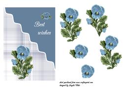 Scalloped Blue