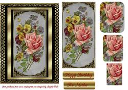 Roses and Pancys