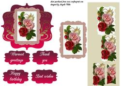 Bracket Scrolls and Rose's
