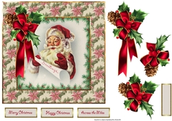 Santa sends greetings