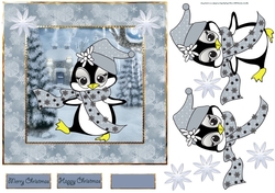 Penguin in wonderland