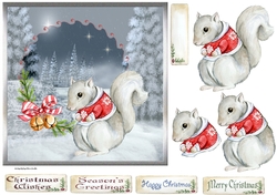Christmas Squirrel