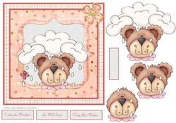 teddy bear raindrops