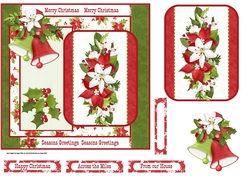 Poinsettias and bells
