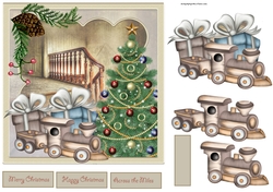Christmas eve is a 7x7 card